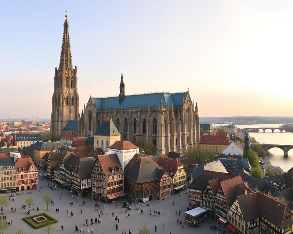 Kölner Dom Panoramablick
