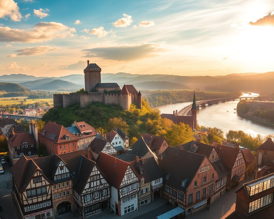 Historische Städte NRW am Rhein