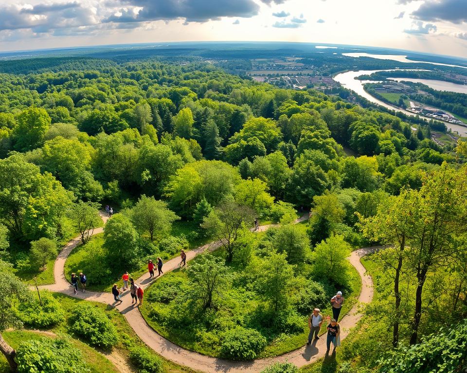 Naherholung Ruhrhalbinsel Wanderwege
