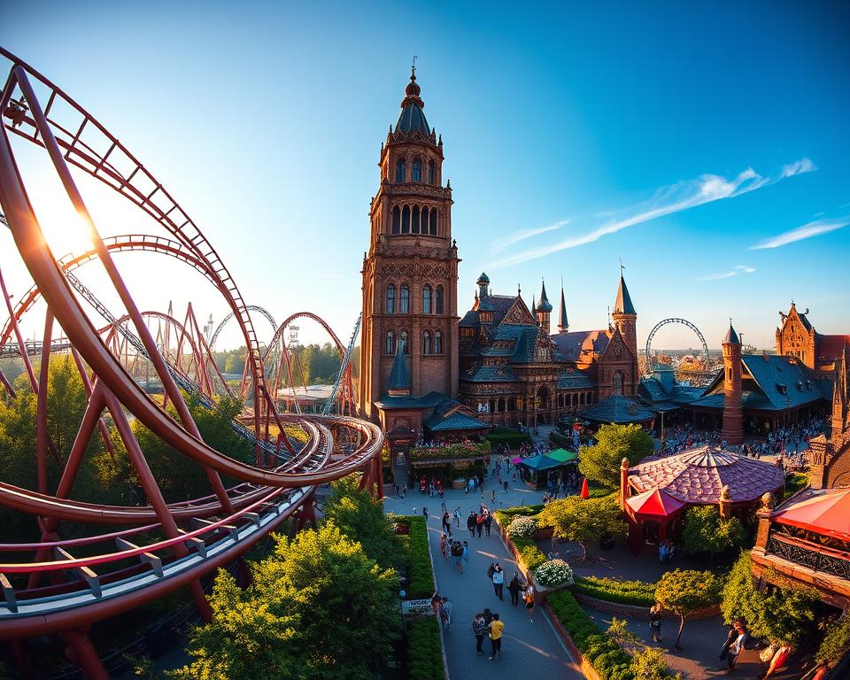 Phantasialand Achterbahnen und Attraktionen