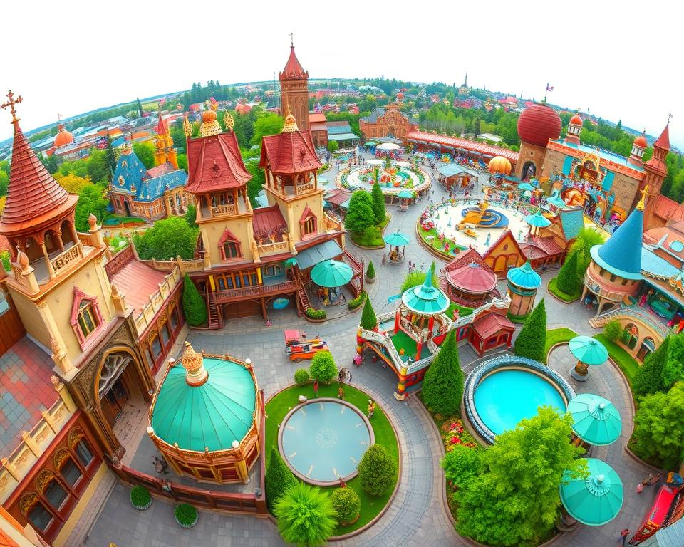 Phantasialand Themenbereiche