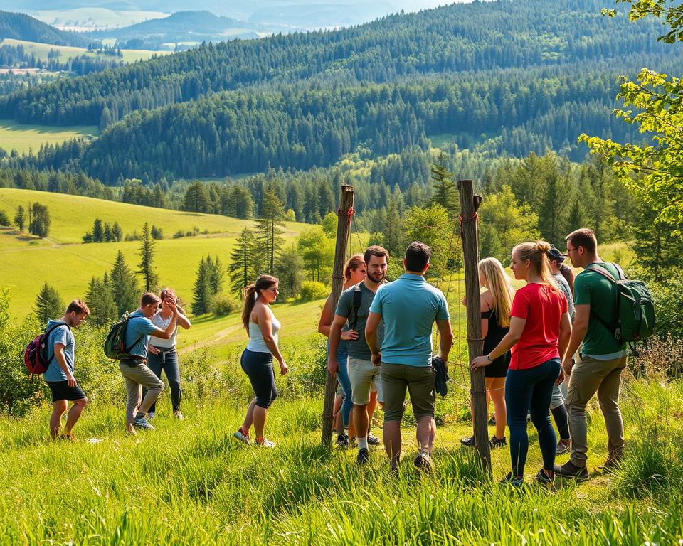 Teambuilding NRW Outdoor-Aktivitäten