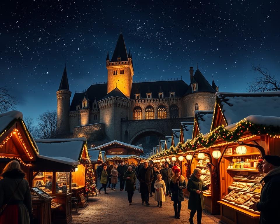 Historischer Weihnachtsmarkt auf Burg Satzvey Historischer Weihnachtsmarkt auf Burg Satzvey