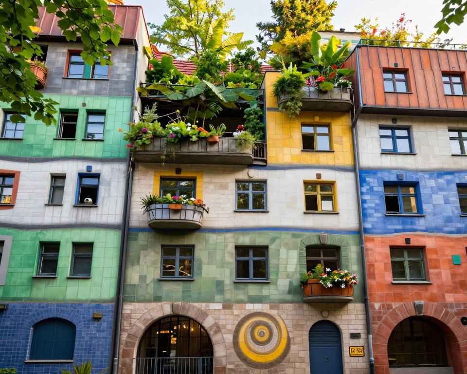 Hundertwasser Architektur Designprinzipien