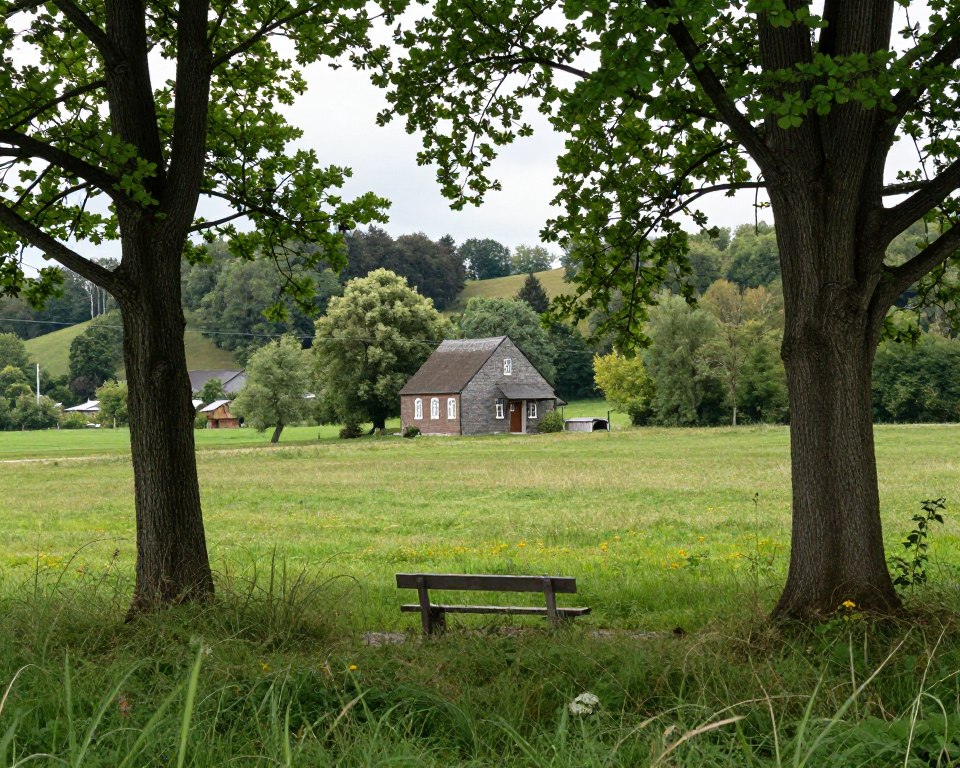 Niederrhein Wanderwege Landschaft