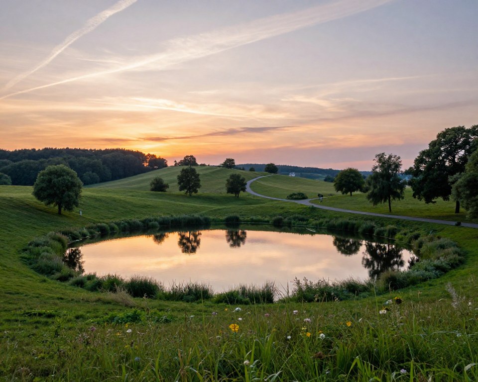 Seelandschaft Niederrhein Naturerlebnis