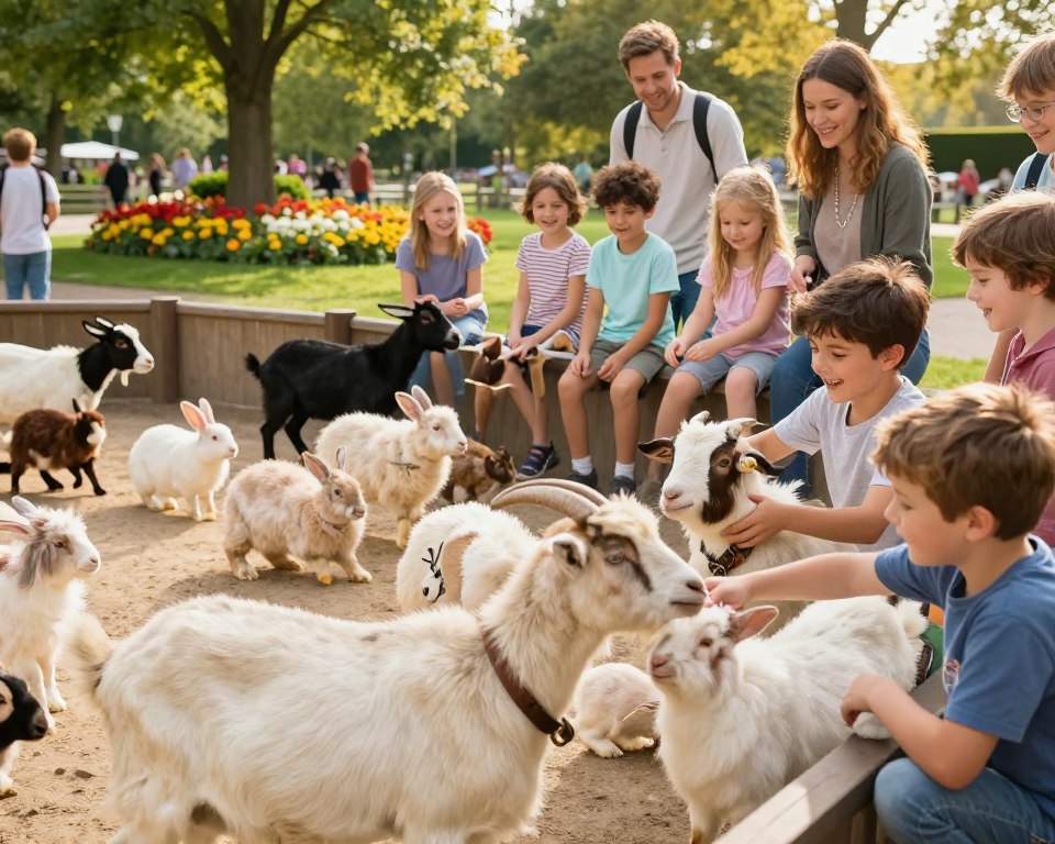 Streichelzoo Tiere in Düsseldorf