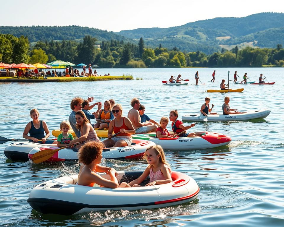 Familienfreundliche Freizeit- und Wassersportmöglichkeiten Familienfreundliche Freizeit- und Wassersportmöglichkeiten
